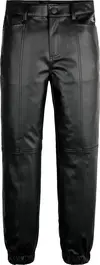 Calvin Klein PU LEATHER JOGGER PA Kadın Siyah Jogger