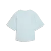 PUMA W CLOUDSPUN RELAXED TEE Fresh Water Mavi Kadın T-Shirt