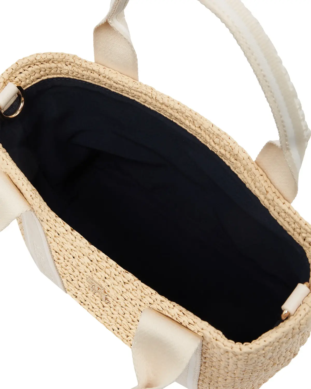 Tommy Hilfiger TH SPRING LOGO MINI, AA8 Krem Kadın Çanta & Cüzdan