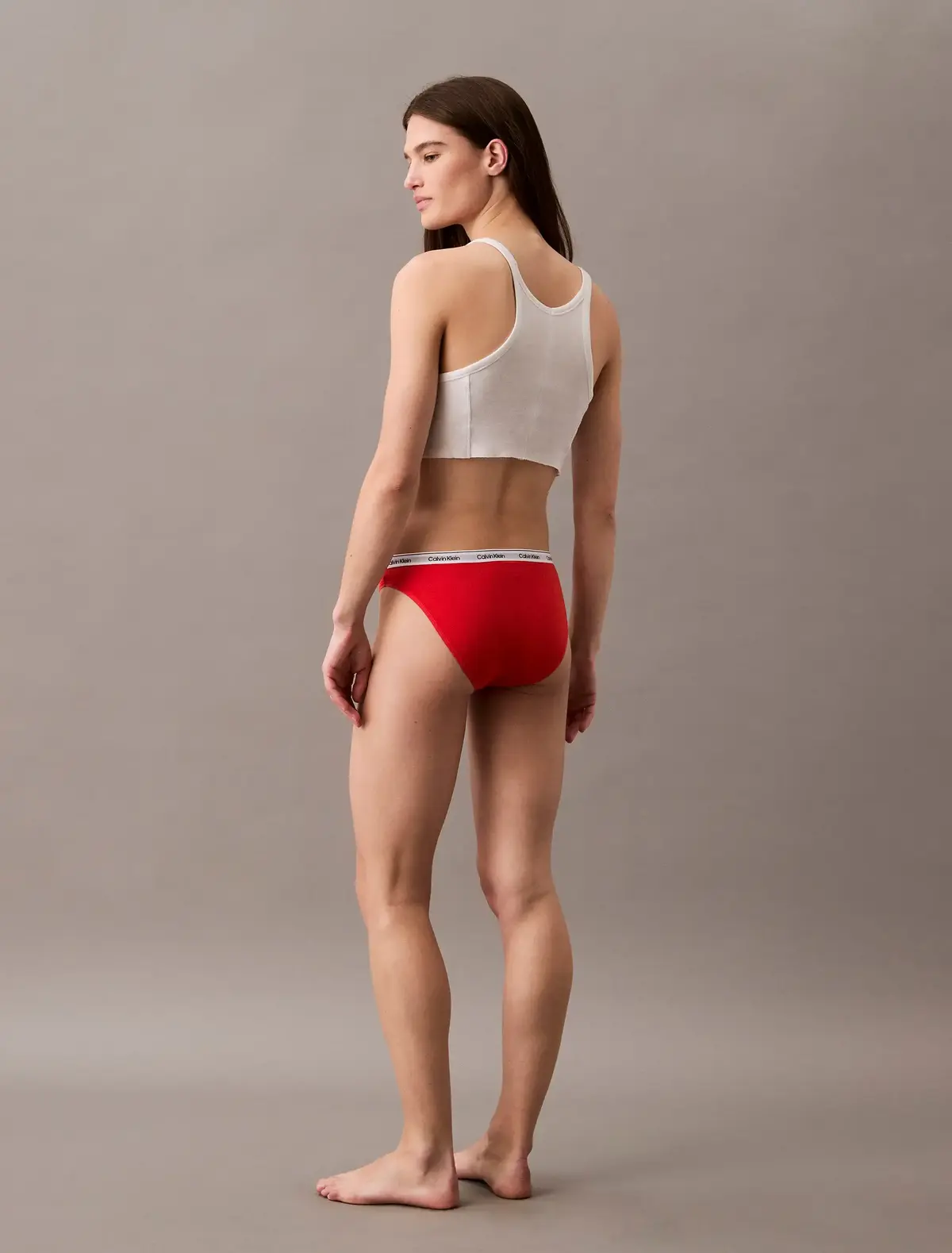 Calvin Klein BIKINI Kırmızı Bikini Alt