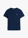 Tommy Hilfiger TJM REG BADGE TEE EX, C1G Lacivert Erkek T-Shirt & Polo
