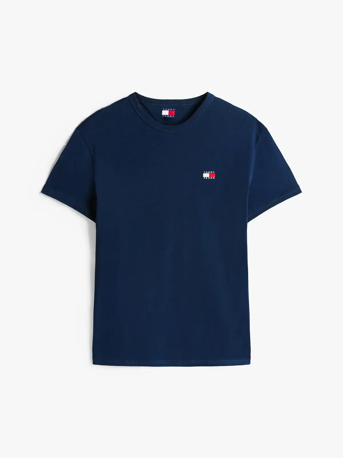 Tommy Hilfiger TJM REG BADGE TEE EX, C1G Lacivert Erkek T-Shirt & Polo
