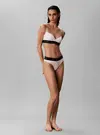 Calvin Klein LIGHTLY LINED BRALET Beyaz Sporcu Sütyeni Bralet