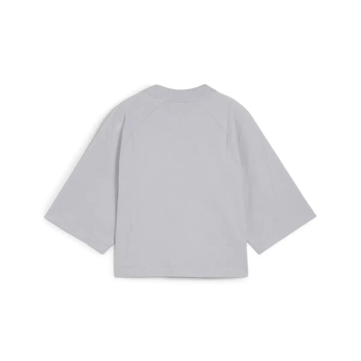 Puma CLASSICS+ Oversized Tee Gri Kadın T-Shirt