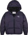 Calvin Klein CK SHORT PUFFER JACK Kadın Lacivert Şişme Mont