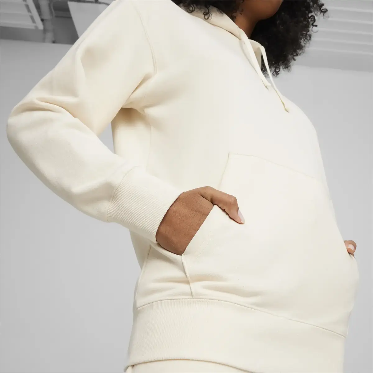 Puma BETTER CLASSICS Relaxed Hoodie TR Bej Erkek Sweatshirt