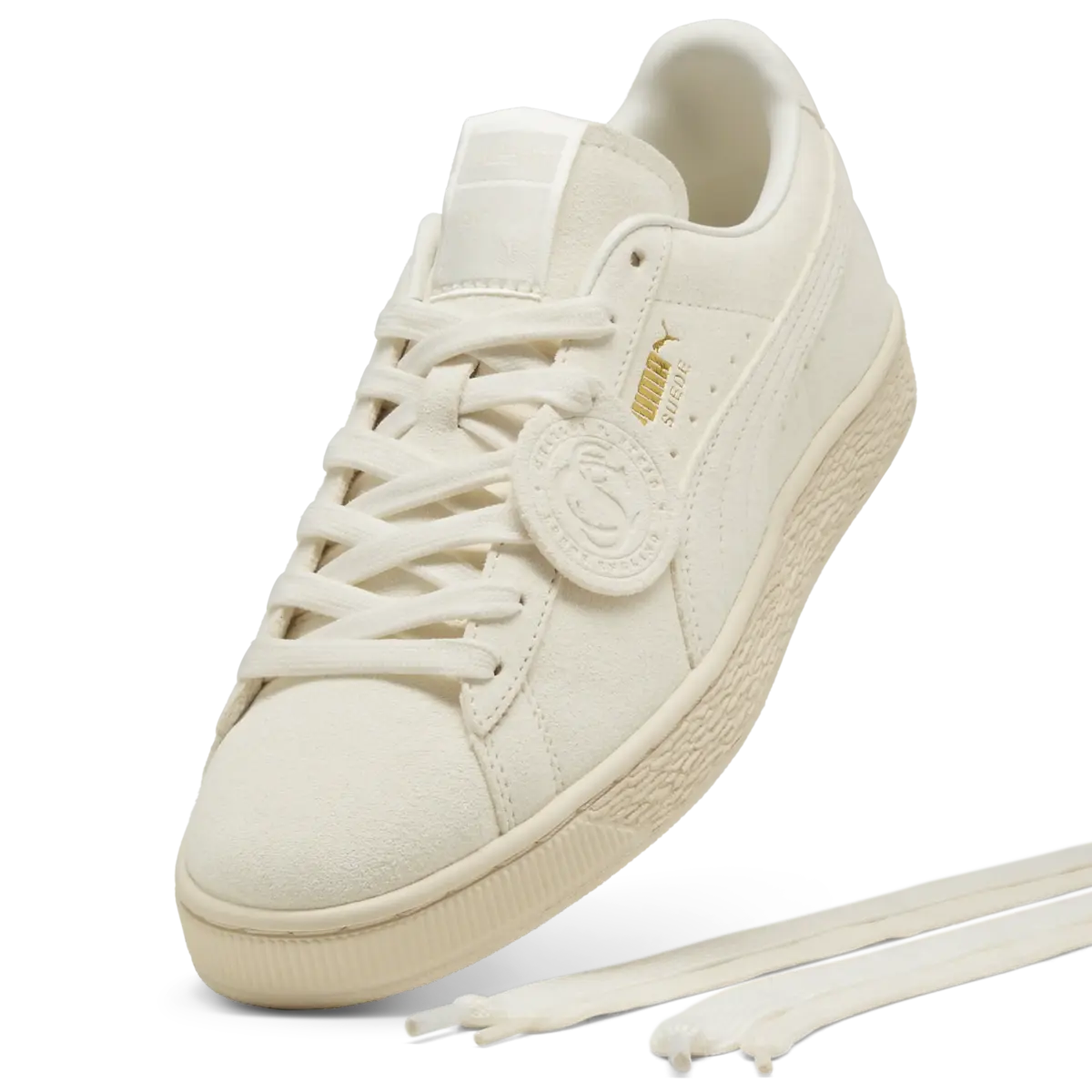 Puma Suede Charles F. Stead II Beyaz Kadın Spor Ayakkabı & Sneaker