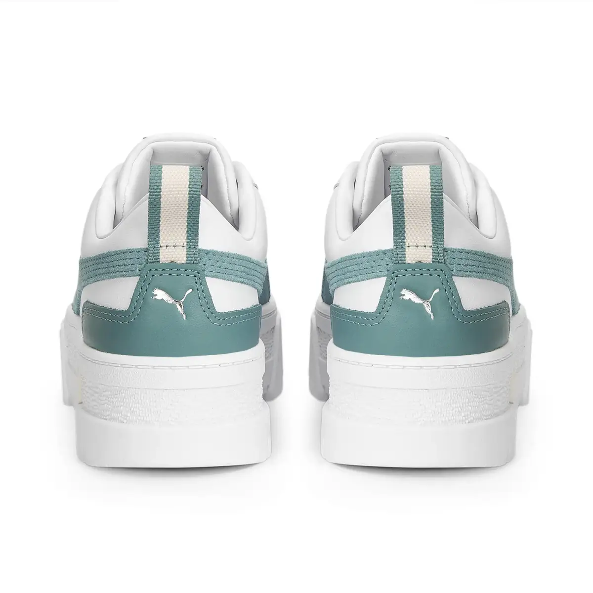 Puma Mayze Lth Wn s Beyaz Kadın Günlük Spor Ayakkabı