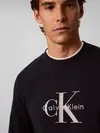 Calvin Klein CL LS 350TERRY MNLG, CEF Lacivert Erkek Sweatshirt