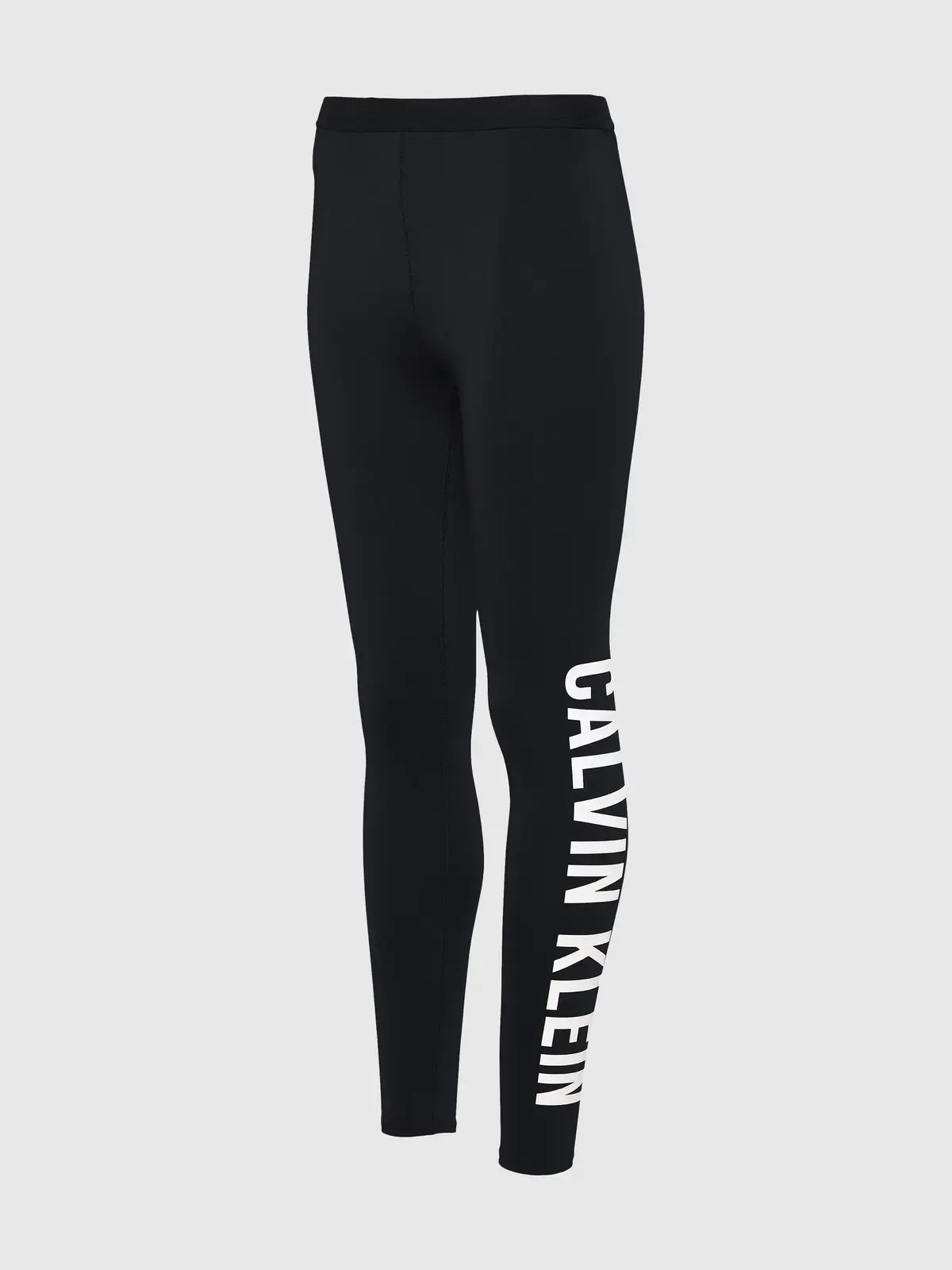 Calvin Klein 7/8 TIGHT LOGO LEG Kadın Siyah Tayt
