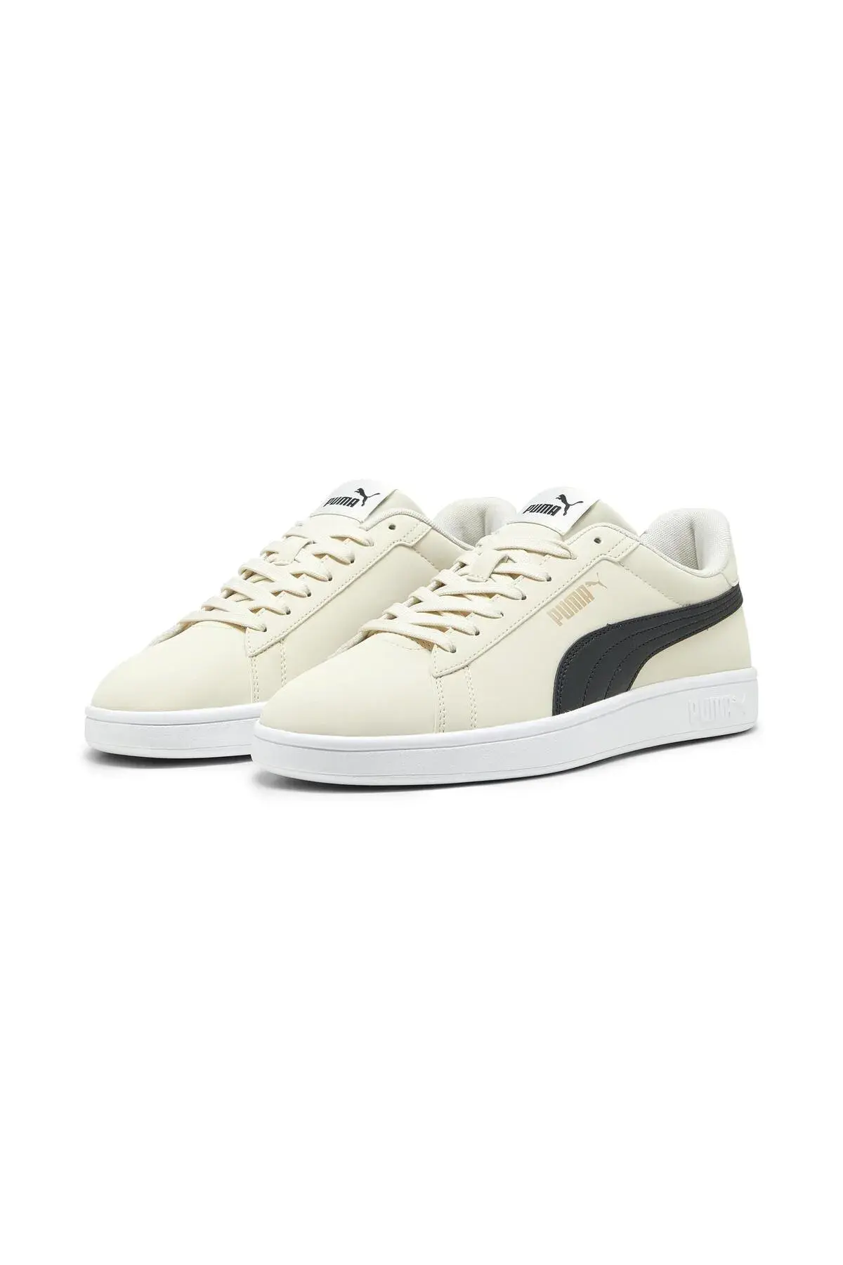 Puma Smash 3.0 Buck Kırık Beyaz Unisex Günlük Spor Ayakkabı