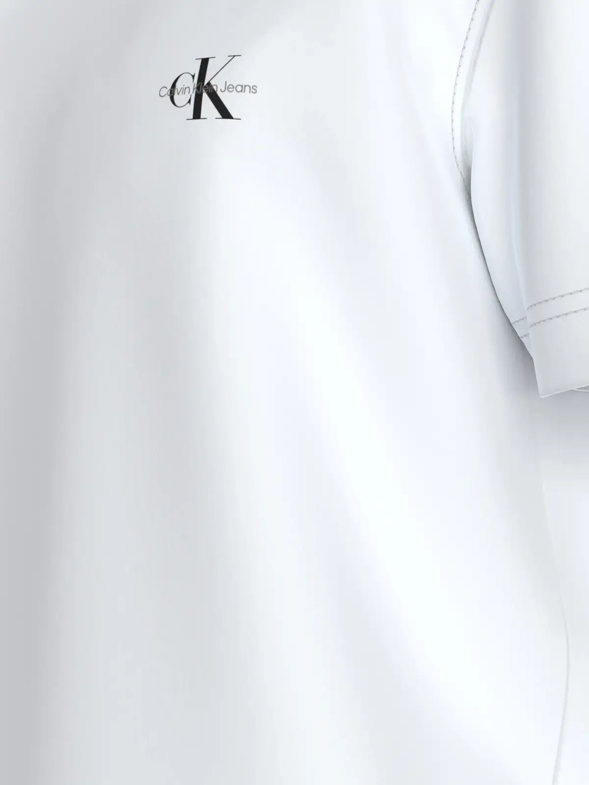 Calvin Klein Beyaz Erkek T-Shirt & Polo