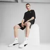 PUMA WARDROBE ESS Oversized Tee PUMA Black Siyah Erkek T-Shirt
