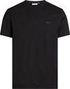 Calvin Klein MERCERIZED COTTON T- Erkek Siyah T-Shirt
