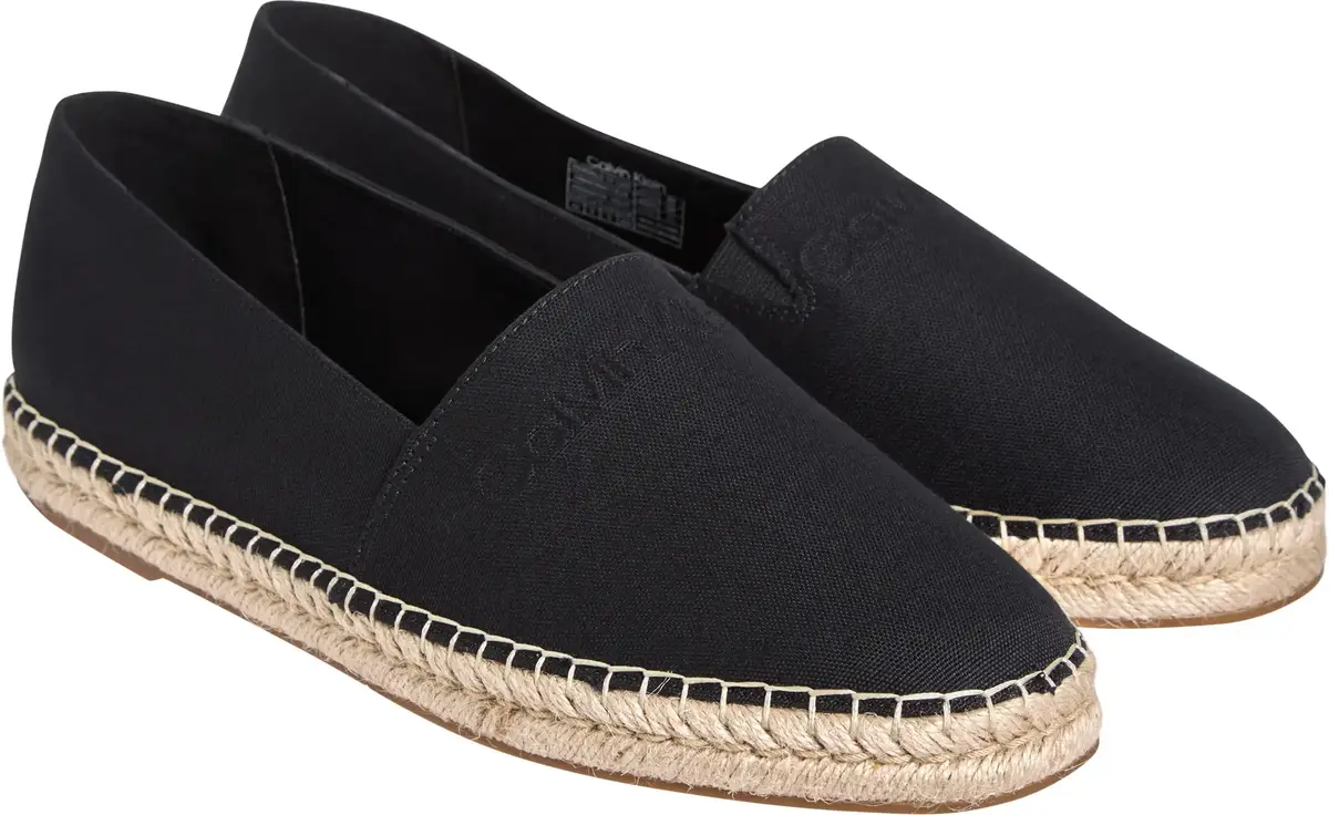 Calvin Klein ESPADRILLE CV LOGO, BEH Siyah Erkek Ayakkabı