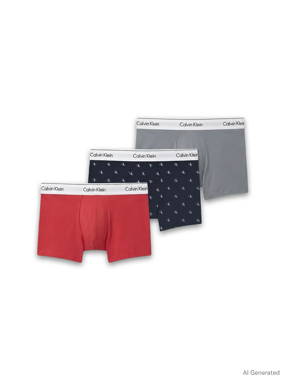 Calvin Klein LOW RISE TRUNK 3PK 3lü Boxer Set
