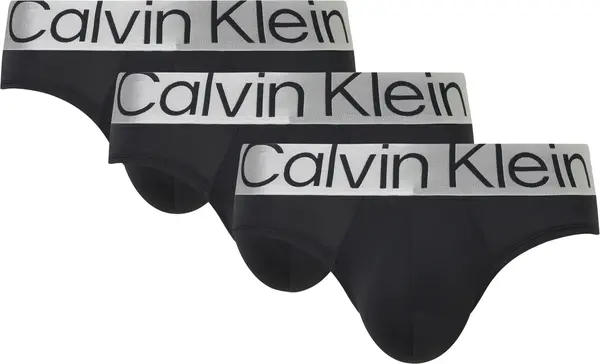 Calvin Klein HIP BRIEF 3PK Erkek Siyah Slip Set