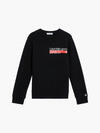 Calvin Klein HERO MINI LOGO CN SW Erkek Siyah Sweatshirt