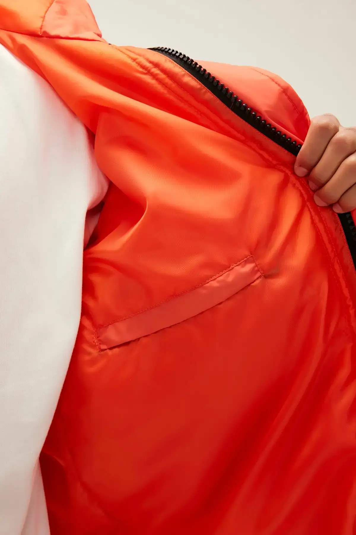 BAD BEAR GOOSE TAIL PUFFER COAT Erkek Turuncu Şişme Mont