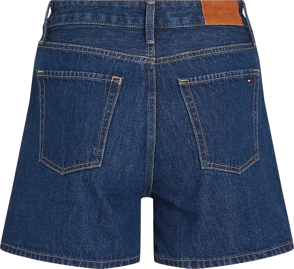 Tommy Hilfiger DNM MINI SHORT HW AC, 1A4 Mavi Kadın Şort