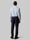 Calvin Klein REG ESNTL POPLIN STR Regular Fit Mavi Erkek Gömlek