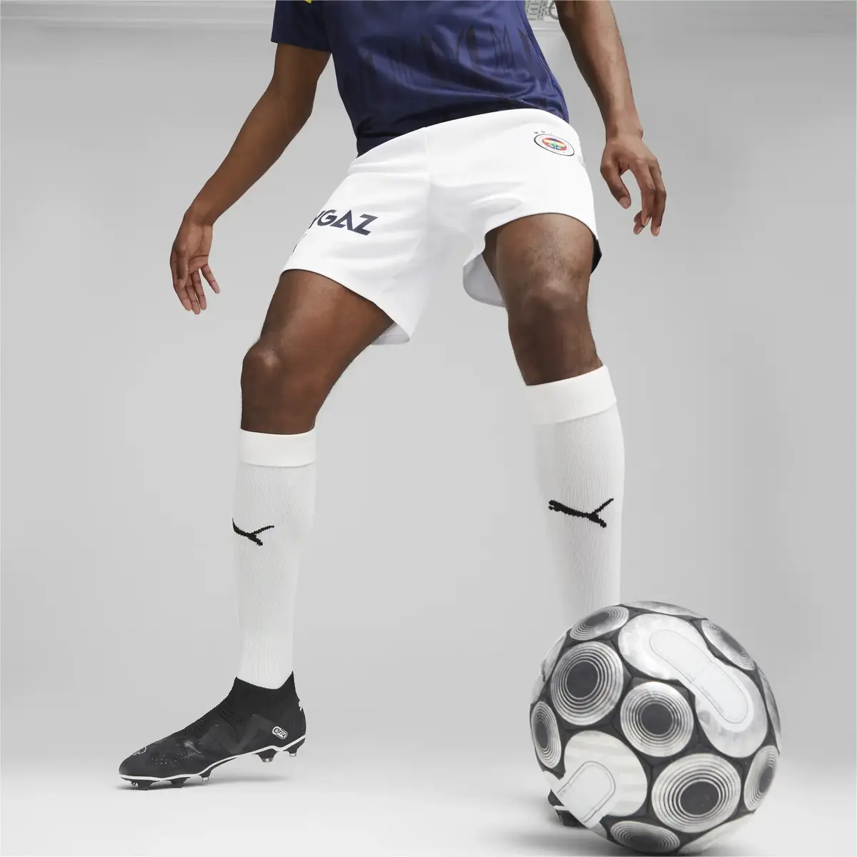 Puma FSK Shorts PUMA White-Medieval B Beyaz Erkek Şort