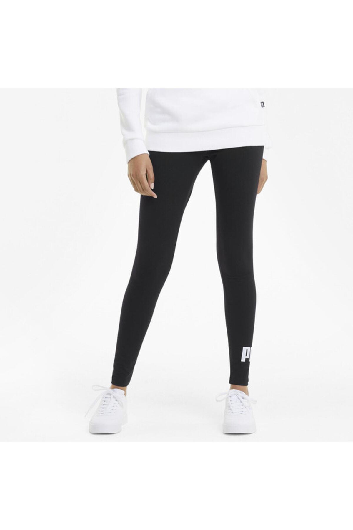 Puma ESS Logo Leggings Siyah Kadın Tayt