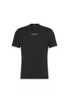 Calvin Klein LIFESTYLE SS TEE, UB1 Siyah Erkek T-Shirt