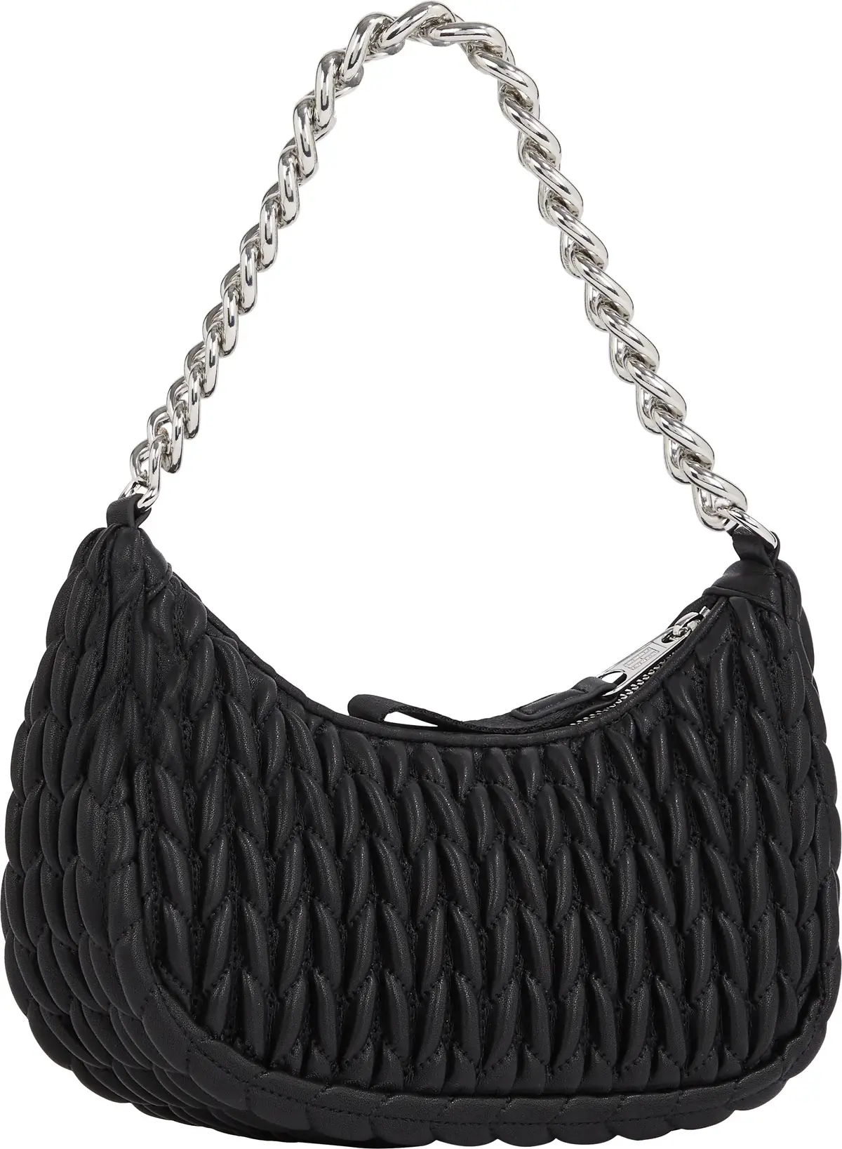 Tommy Hilfiger TJW ICONIC SHOULDER, BDS Siyah Kadın Çanta