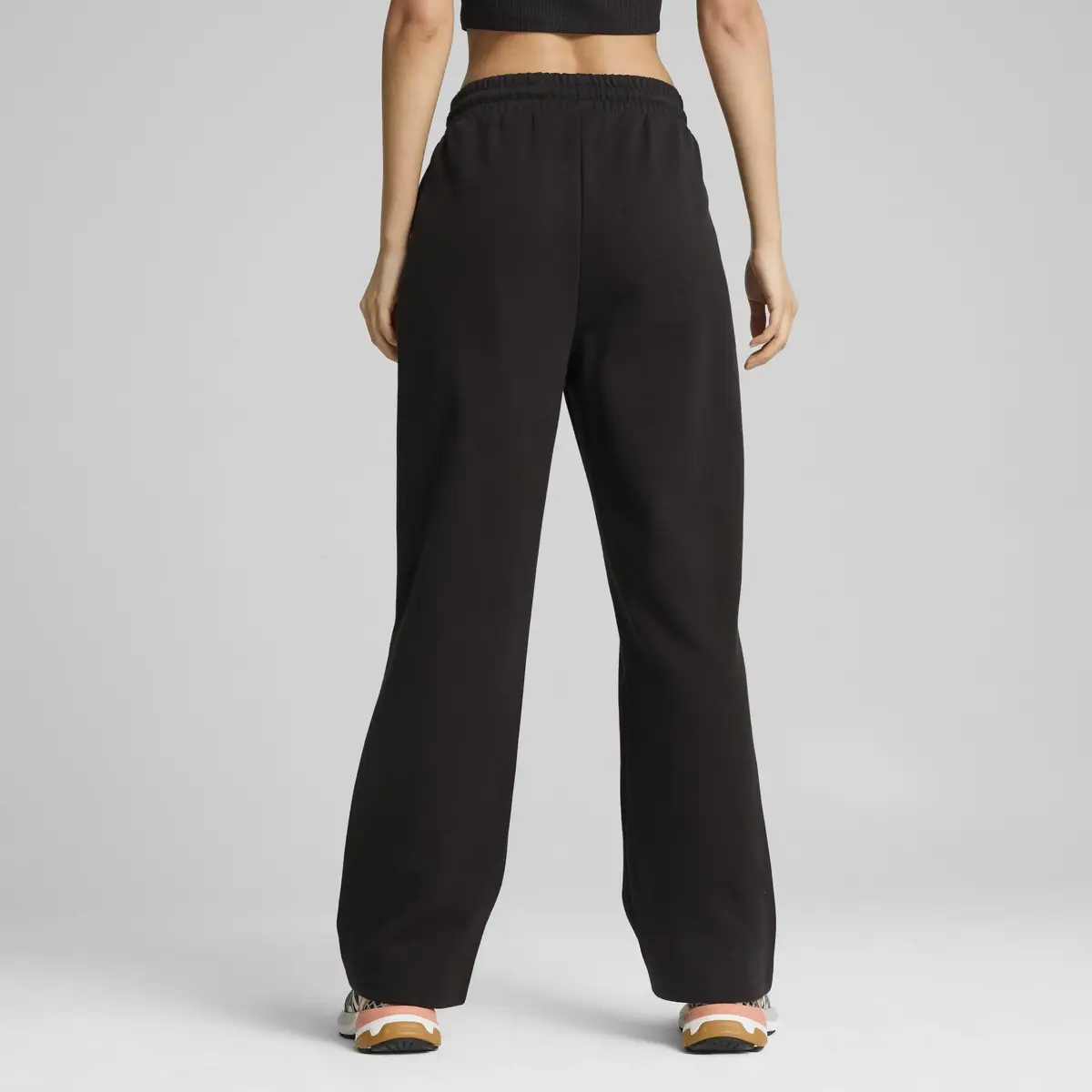 Puma CLASSICS Pintuck Sweatpants Siyah Kadın Eşofman Altı