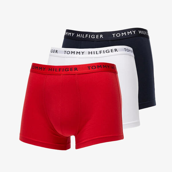 Tommy Hilfiger 3P TRUNK, 0WS Siyah Erkek Boxer Set