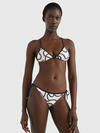 Tommy Hilfiger STRING SIDE TIE PRIN Kadın Bej Bikini Altı