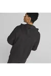 Puma Ferrari Race Hooded Sweat Jacket Siyah Erkek Fermuarlı Sweatshirt