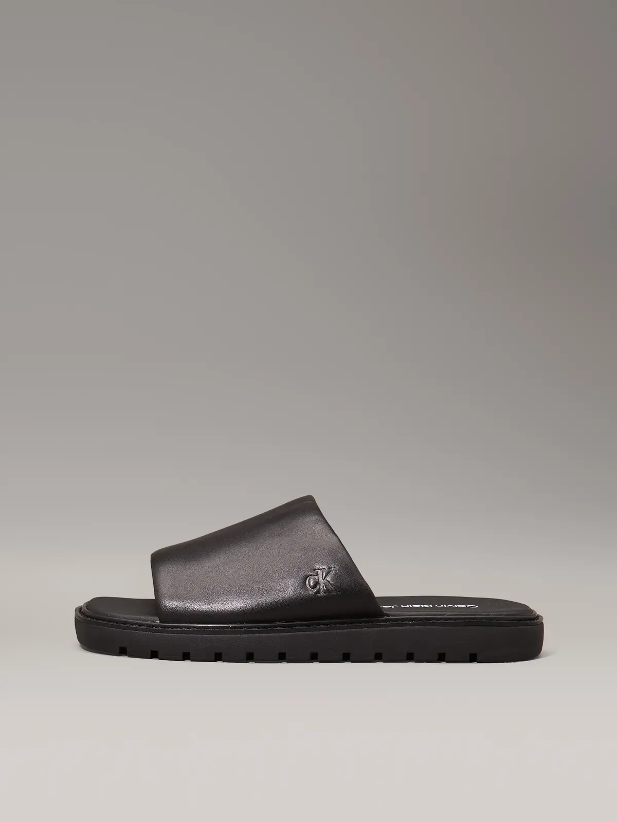 Calvin Klein SQ MOLDED SANDAL SLI, 0GJ Siyah Erkek Terlik