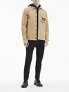 Calvin Klein UTILITY OVERSHIRT Erkek Kahverengi Gömlek