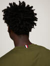 Tommy Hilfiger MONOTYPE EMBRO ARCHI Erkek Yeşil T-Shirt
