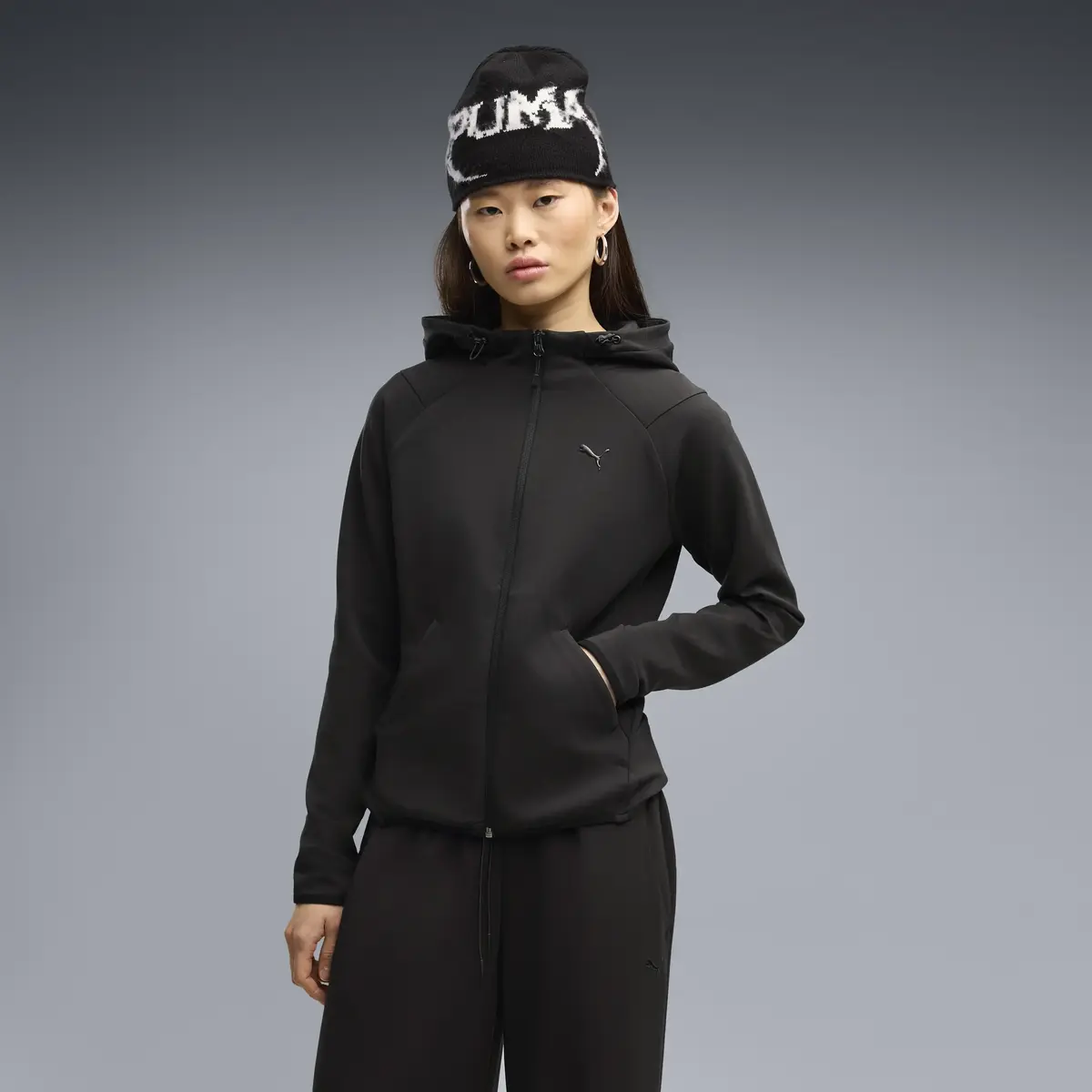 PUMA PUMATECH SENSE Jacket Siyah Kadın Ceket