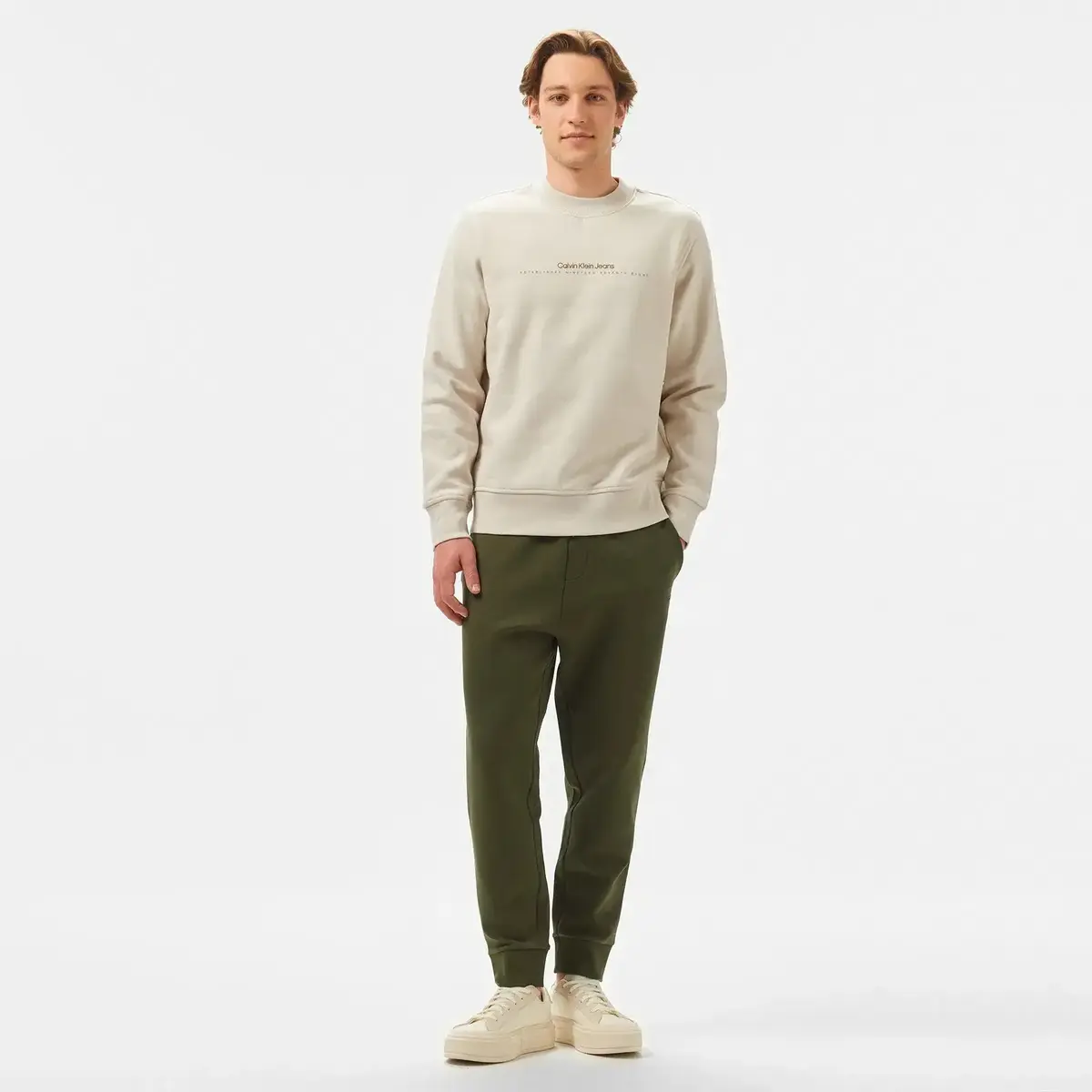Calvin Klein Kahverengi Erkek Sweatshirt & Hoodie Calvin Klein Kahverengi Erkek Sweatshirt & Hoodie