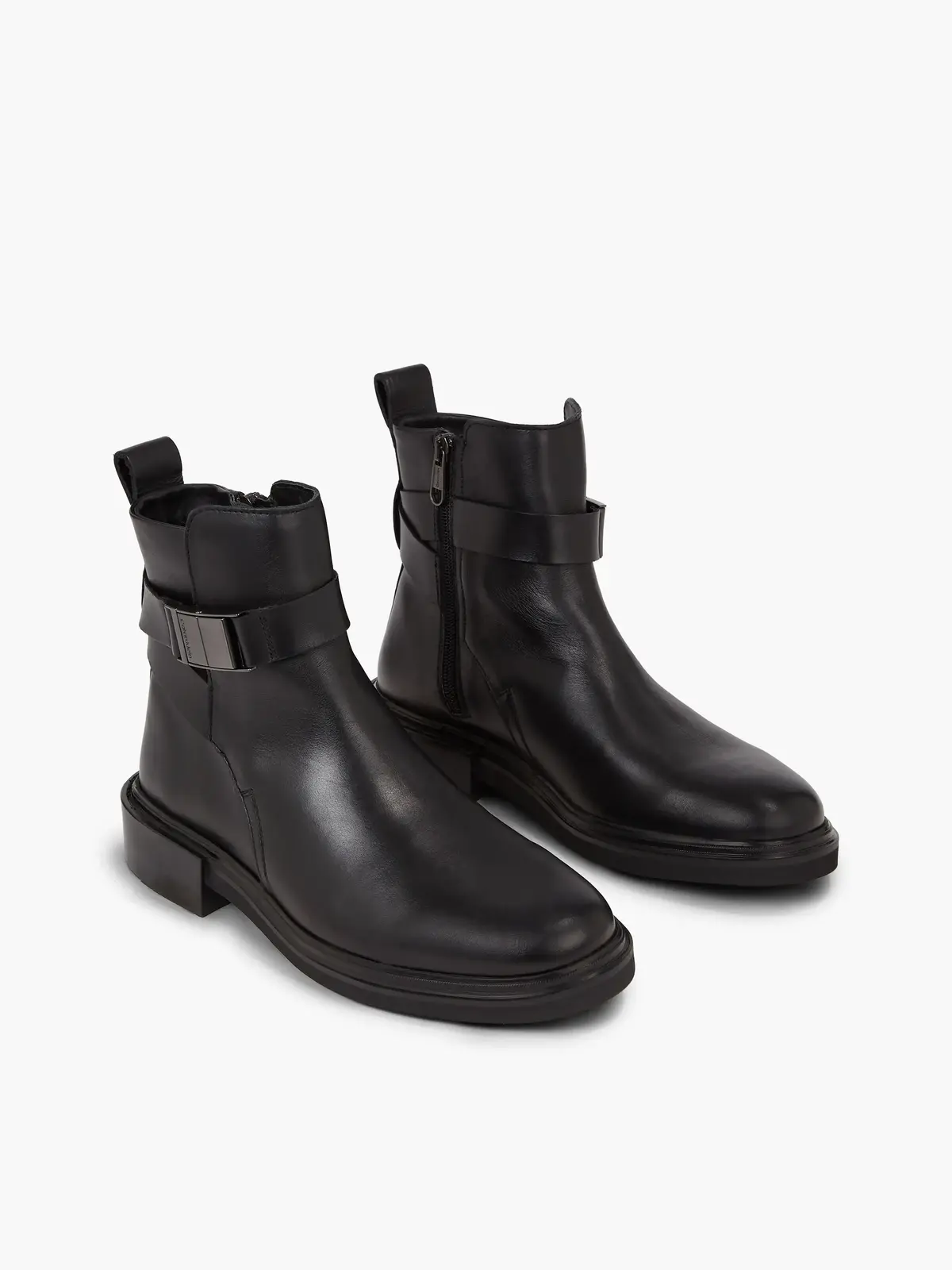 Calvin Klein JODHPUR BOOT W/ ICON Erkek Siyah Bot
