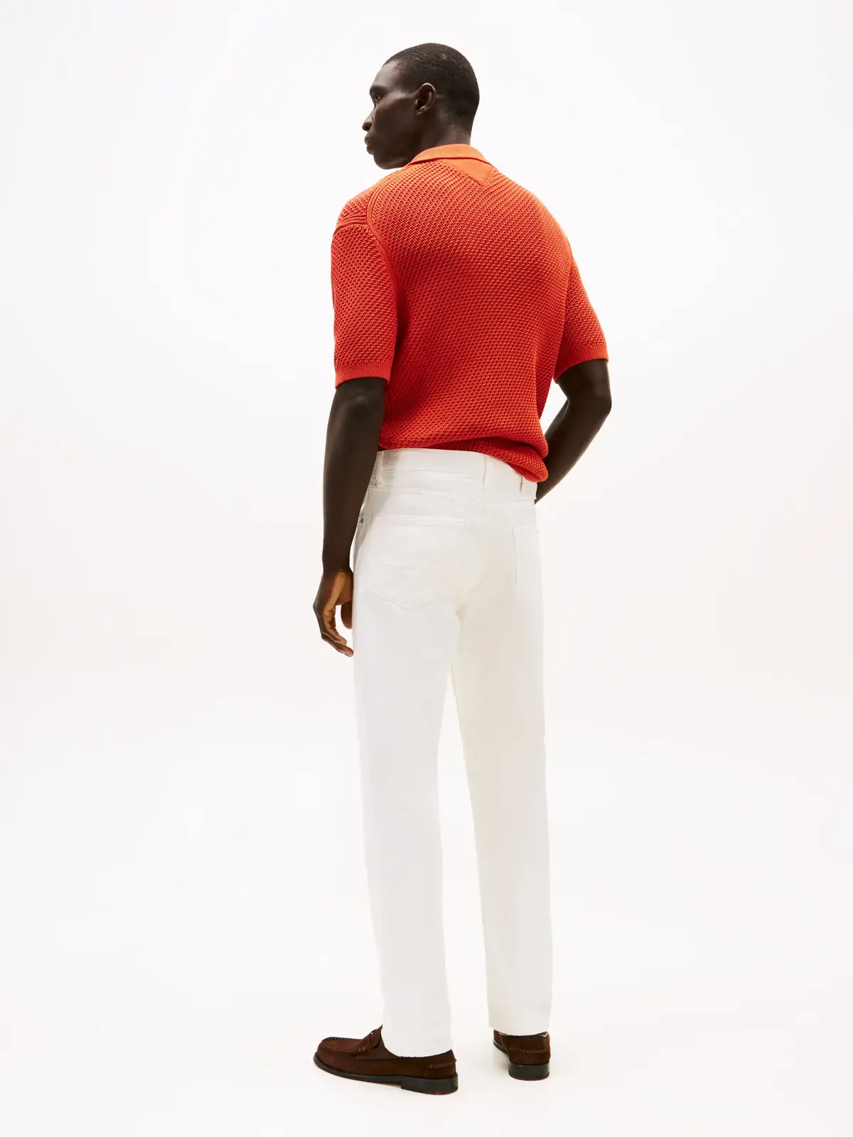 Tommy Hilfiger REGULAR MERCER RGD E, 1CD Beyaz Erkek Jean Pantolon