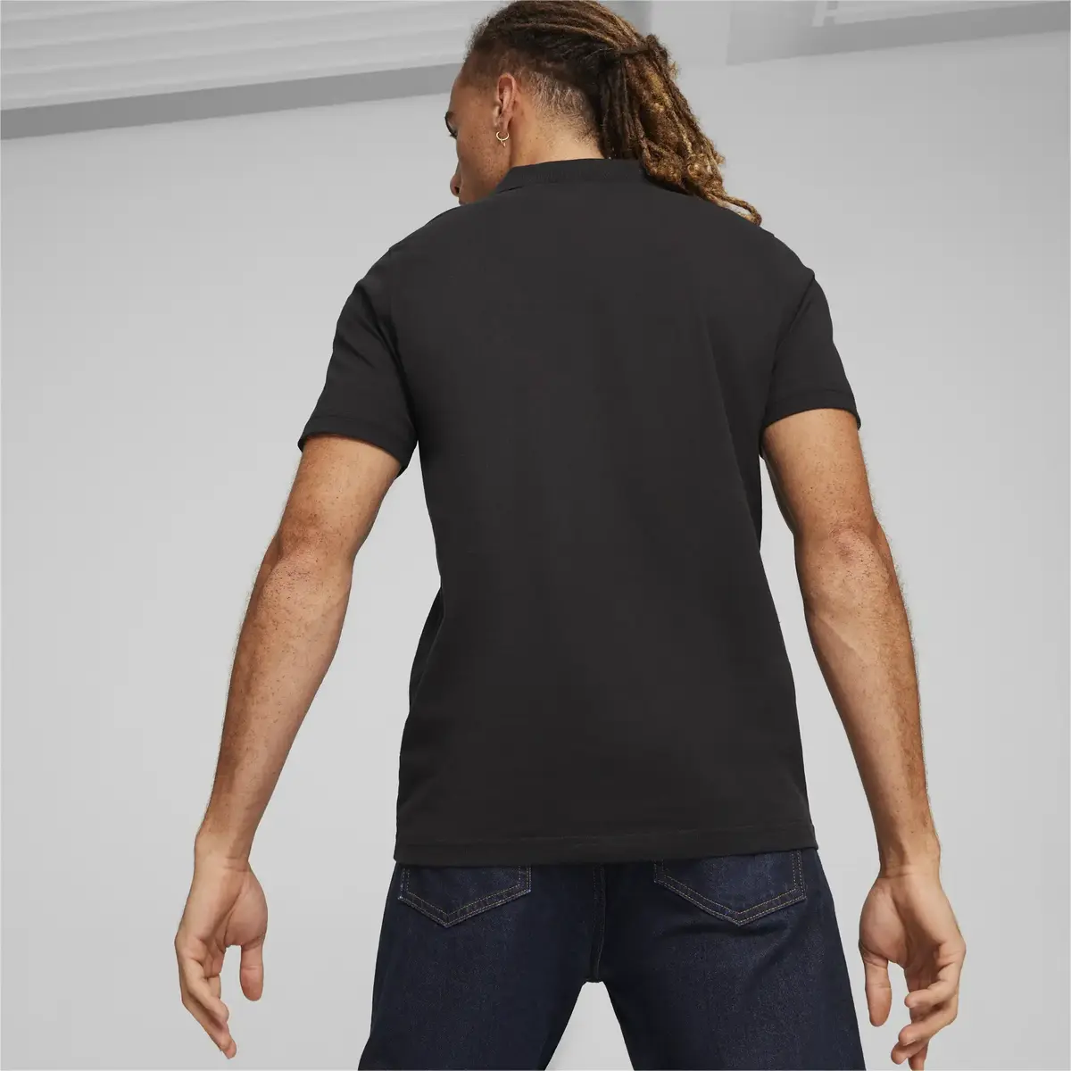 Puma MAPF1 ESS Polo Siyah Erkek Polo T-Shirt
