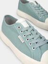 Calvin Klein VULC LOW LACE UP CAN, CAX, 36 Kadın Yeşil Günlük Spor Ayakkabı