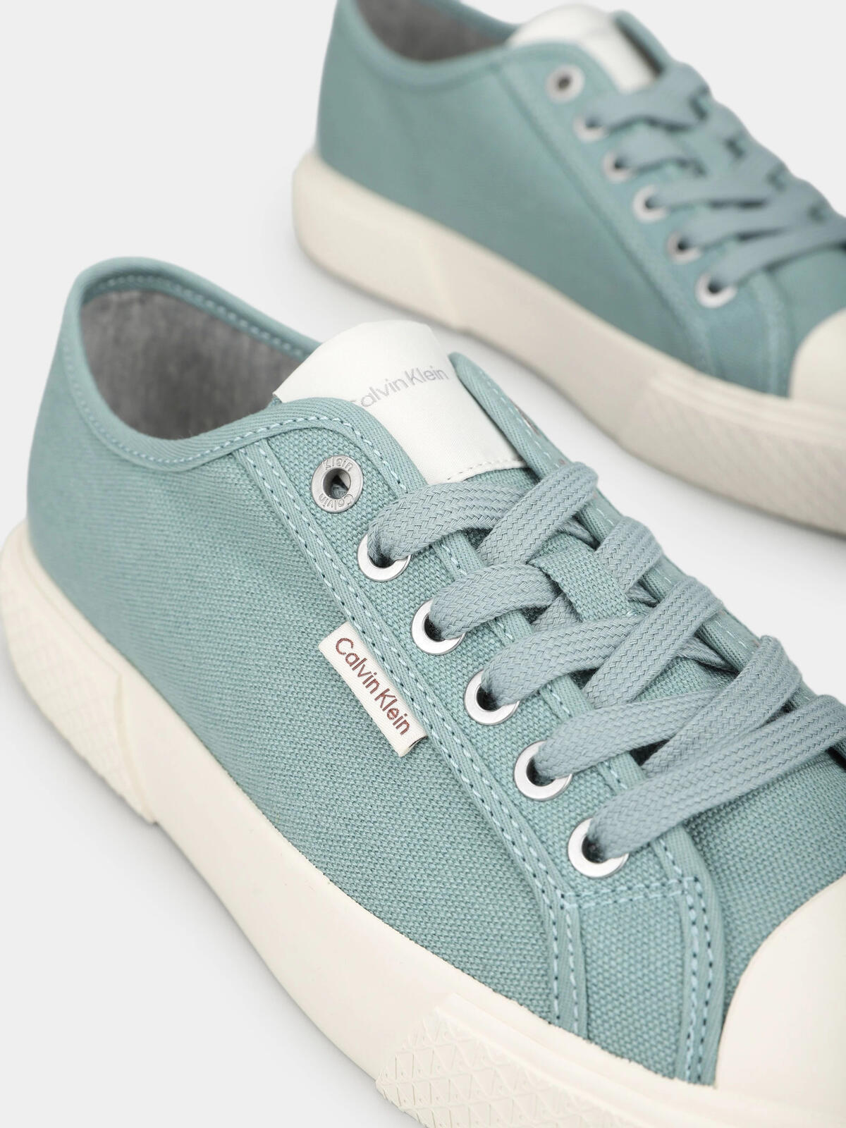 Calvin Klein VULC LOW LACE UP CAN, CAX, 36 Kadın Yeşil Günlük Spor Ayakkabı