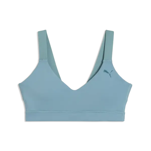 PUMA PUMA SHAPE BRA - Low Baltic Sea Blue Mavi Kadın Sporcu Sütyeni