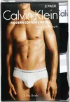 Calvin Klein 2P TRUNK Erkek Siyah Boxer Set