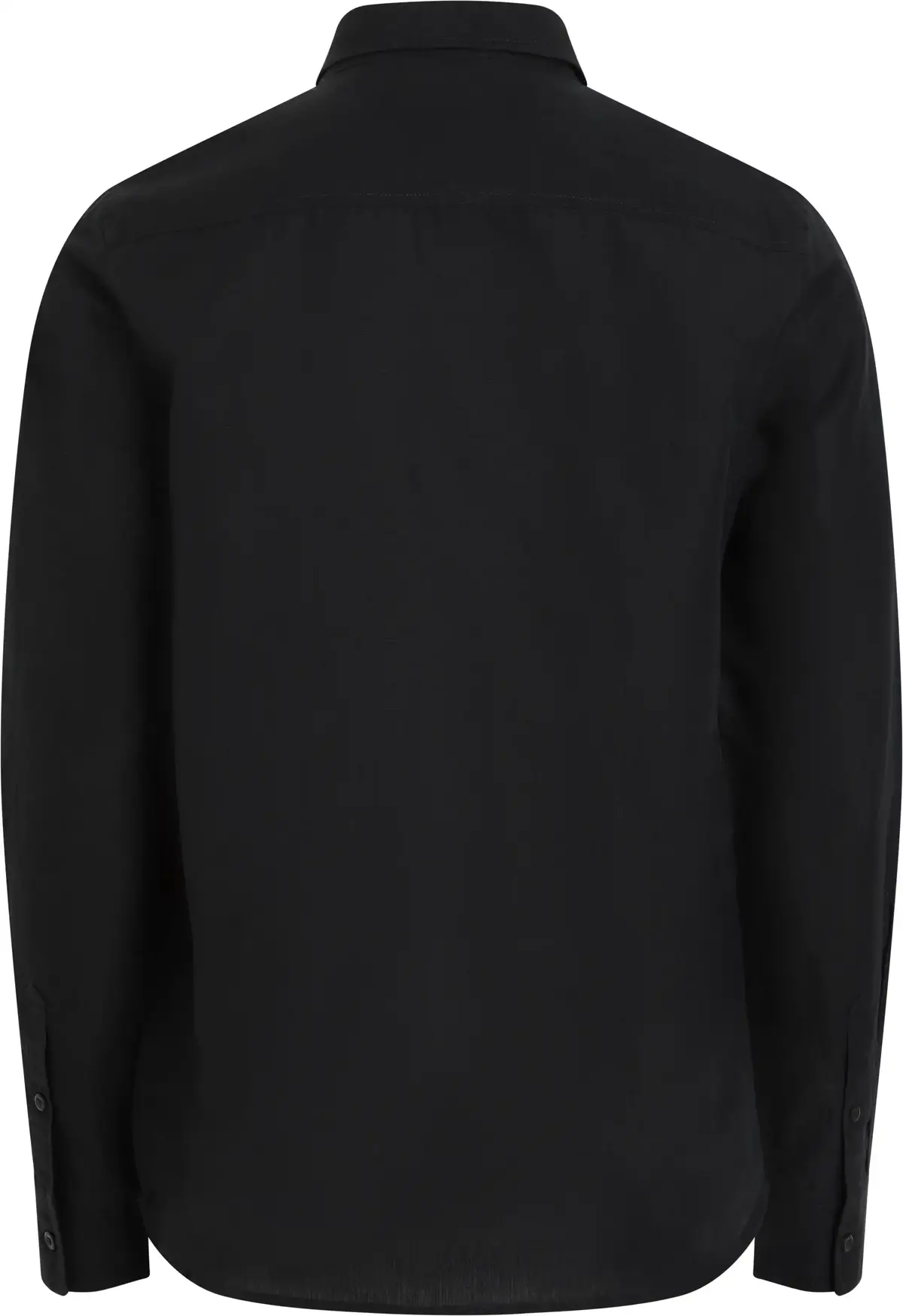 Calvin Klein LINEN COTTON SHIRT, BEH Siyah Erkek Gömlek