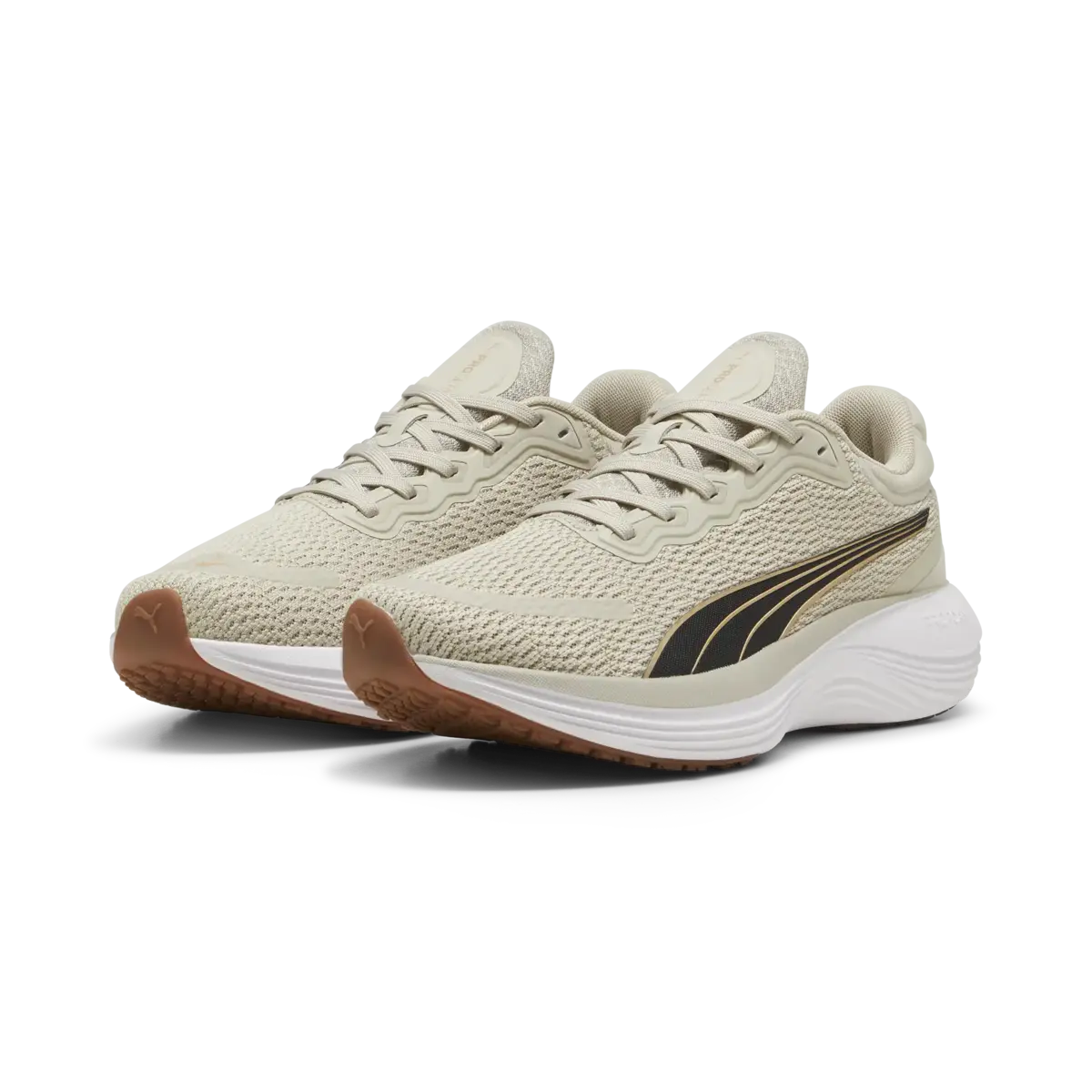 Puma Scend Pro Bej Unisex Yürüyüş ve Koşu Ayakkabısı