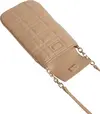Calvin Klein RE-LOCK QUILT PHONE Erkek Kahverengi Çanta
