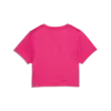 PUMA W TAD ESSENTIAL Baby Tee Glowing Pink-PU Pembe Kadın T-Shirt
