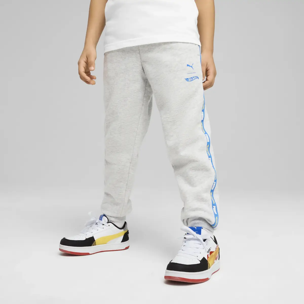 Puma X HOT WHEELS Sweatpants Gri Erkek Eşofman Altı